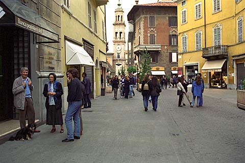 Parma at sunset