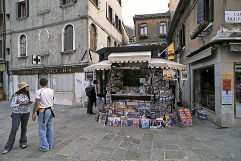 News Kiosk, Venice