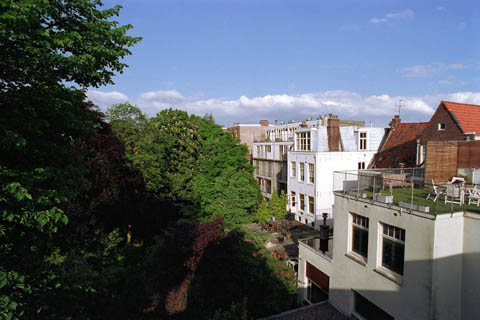 Interior courtyard for private use