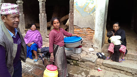 Street life in Bhaktapur