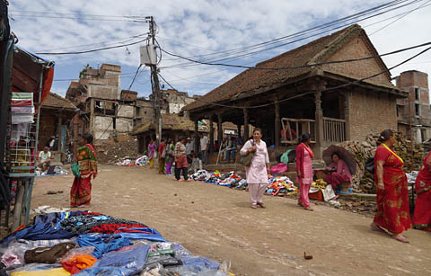 After the Earthquake, Bhaktapur, Nepal