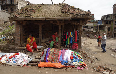 After the Earthquake, Bhaktapur, Nepal