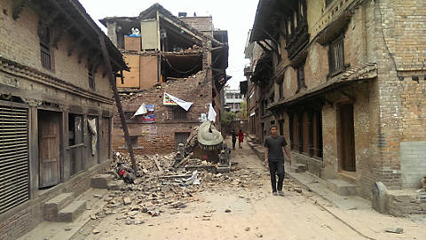 After the Earthquake, Bhaktapur, Nepal