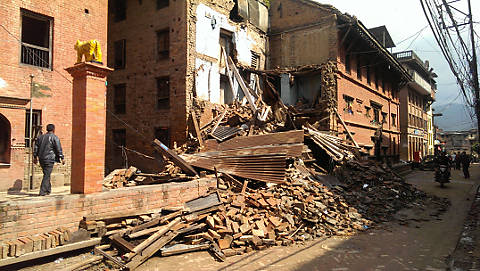 After the Earthquake, Bhaktapur, Nepal