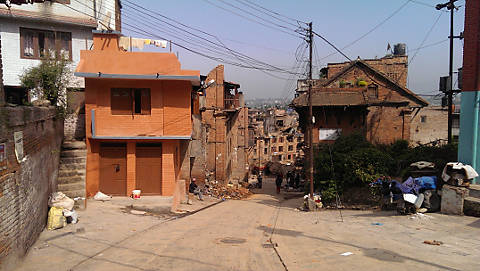 After the Earthquake, Bhaktapur, Nepal