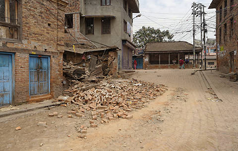 After the Earthquake, Bhaktapur, Nepal