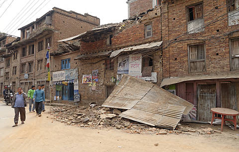 After the Earthquake, Bhaktapur, Nepal