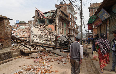 After the Earthquake, Bhaktapur, Nepal