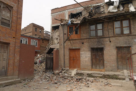 After the Earthquake, Bhaktapur, Nepal