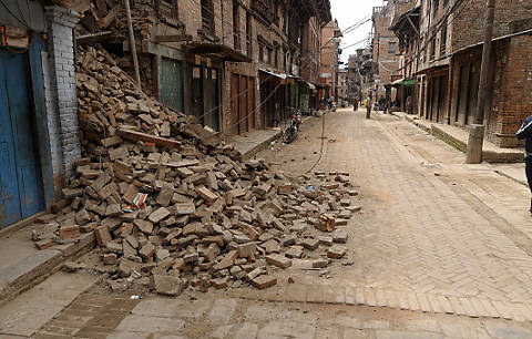 After the Earthquake, Bhaktapur, Nepal