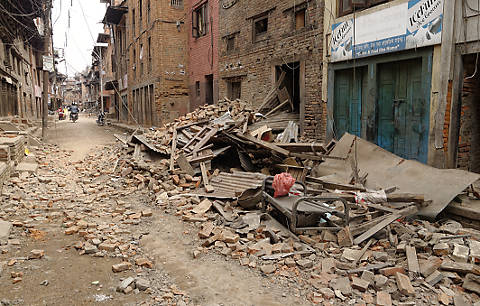 After the Earthquake, Bhaktapur, Nepal