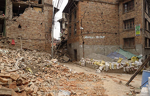 After the Earthquake, Bhaktapur, Nepal