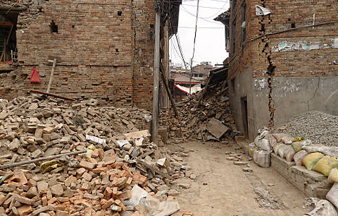 After the Earthquake, Bhaktapur, Nepal