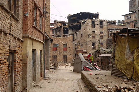 After the Earthquake, Bhaktapur, Nepal