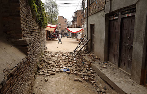 After the Earthquake, Bhaktapur, Nepal