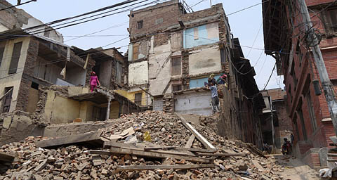 Rebuilding Bhaktapur, Nepal