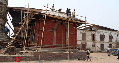 Rebuilding Bhaktapur, Nepal