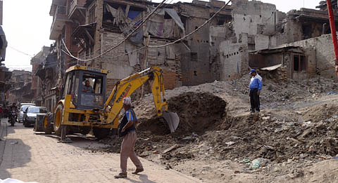 Rebuilding Bhaktapur, Nepal