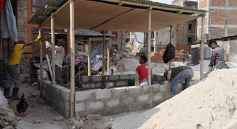 Rebuilding Bhaktapur, Nepal