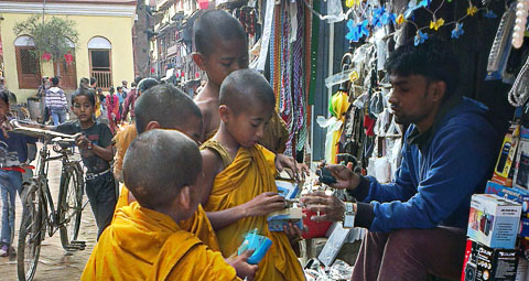 Bhaktapur's Main Street