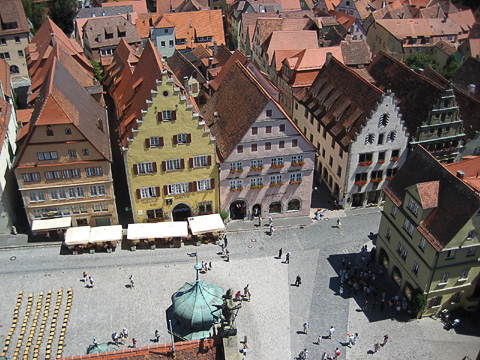 Rathausplatz, Rothenburg ob der Tauber