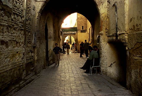 Street in the medina